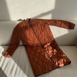 Everlane Women's Quilted Teracotta Jacket